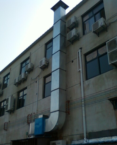 室外高空安裝示意圖二 室外高空安裝示意圖二